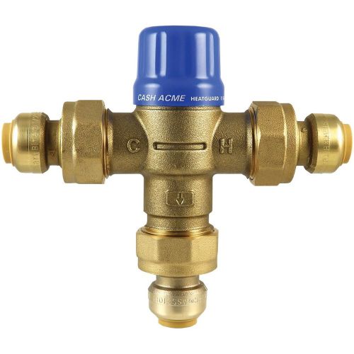 Heat guard 110-d thermostatic mixing valve 24505, 3/4 sb . nib for sale