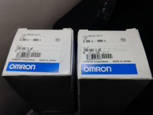 OMRON H5CX-A11 TIMER, NEW IN BOX, MADE IN JAPAN, FREE SHIP
