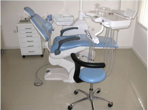 Complete dental chair package-chair,unit,operatory light,stool/usa dental store! for sale