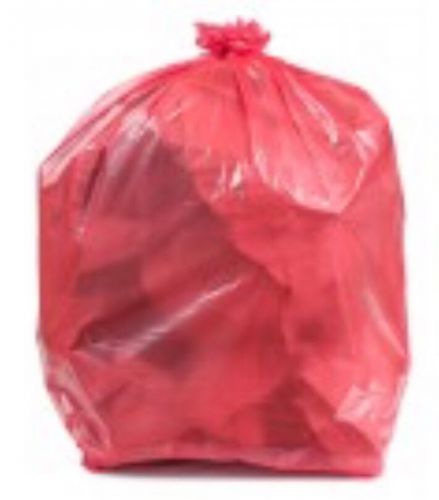 Linear Low Density Can Liners Bags 33 x 39, Red, Extra Heavy 250 Count Case
