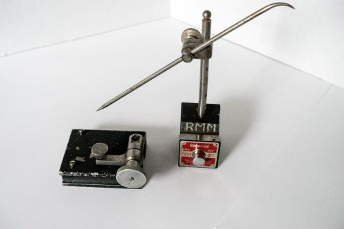 Starrett No. 657 Magnetic Base with Brown &amp; Sharpe Model 621 Surface Gauge