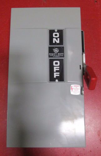 Ge general electric 60 amp safety switch th3362 600v for sale