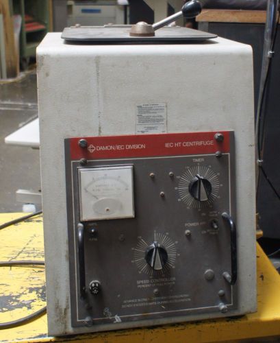 Damon/IEC HT Centrifuge with 8-nest #856 rotor, works well