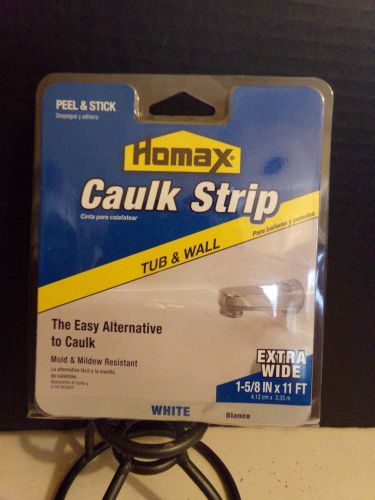 NEW Homax press and seal Caulk strip for tub or sink