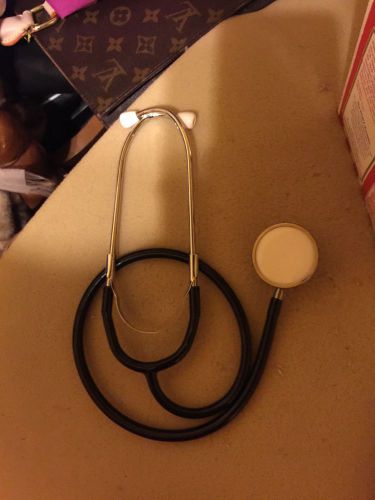 Black stethoscope