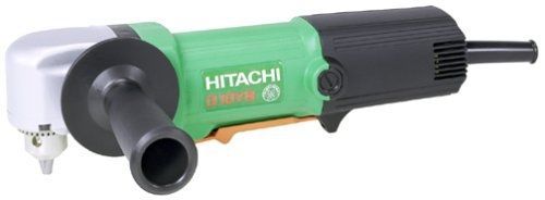 Hitachi d10yb 3/8-inch 4.6 amp right angle drill, dial-in evs, reversible for sale