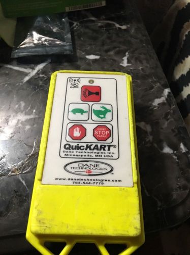QuicKart Dane Technologies Shopping Cart Remote Control
