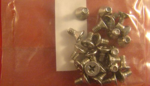 Stainless steel philips flat machine screws, #10- 24 x 3/8&#034;,  qty. 500, /gd4/ rl for sale