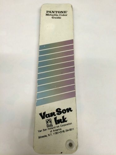 PANTONE  Pastel Metallic Color Guide 1988-1989 Edition