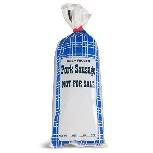 Pork sausage meat chub bag nfs 1 lb 4.25 width x 10 length pack of 1000 for sale