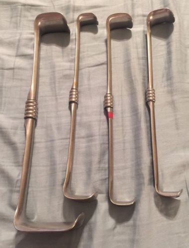 PILLING Retractor Surgical Instruments Lot Of 4 •FREE SHIPPING•