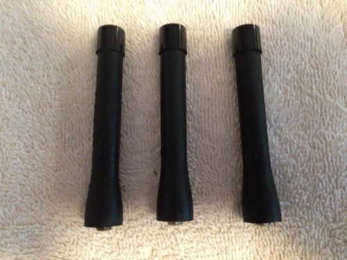 Motorola UHF Stubby Antennas(Qty 3) 8505816K25 440-470MHZ GP300 SP50 &amp; others