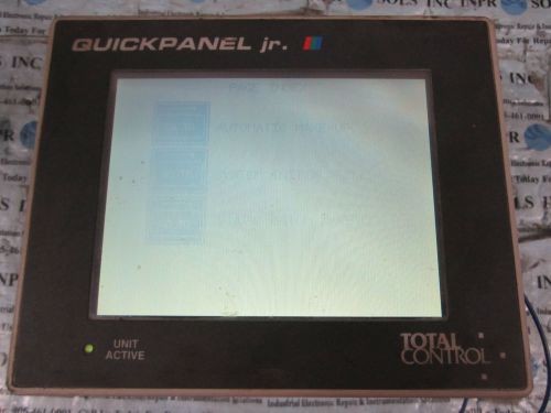 Total Control QPK2D100S2P Quick Panel Jr. Model 2780051-02 24VDC *Tested*