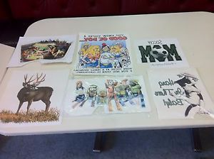 Lot of 100&#039;s of T-Shirt Design Transfers
