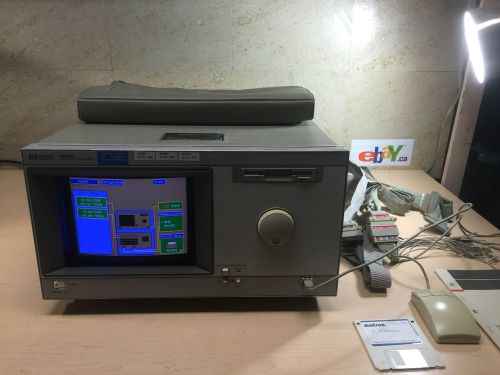 HP 16500B Logic Analyzer Digital Oscilloscope Mainframe~PROBES~MANUAL~TESTED
