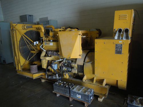 Cat d346 standby generator - 375 kw, 469 kva, 460-230-125/216 vac, 3 ph, 2185 hr for sale