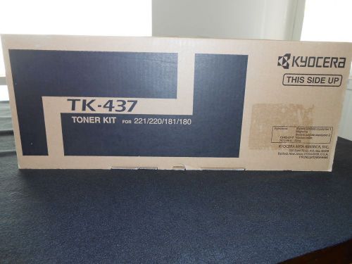 GENUINE KYOCERA - TK-437 TONER KIT - NEW IN ORIGINAL BOX