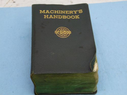 Vintage (1949) Machinery&#039;s Handbook (14th Edition) Softcover (1907-Pages)