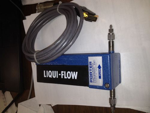 Porter instrument liqui-flow controller lma-05-2-x-0 for water for sale