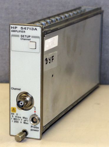 Keysight Hewlett Packard Agilent 54713A Amplifier Plug-in for 54720A