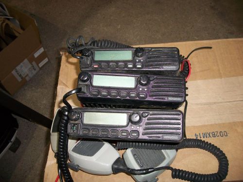 lot of 3 Kenwood TK-8150 UHF Mobile radio