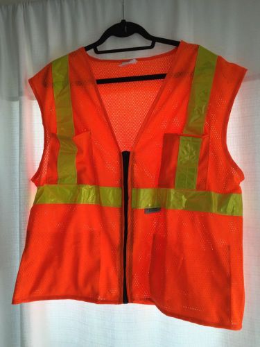 Ok1 Safety Vest - Reflective Safety Vest, Size Large Class 2 Level 2 L@@K!
