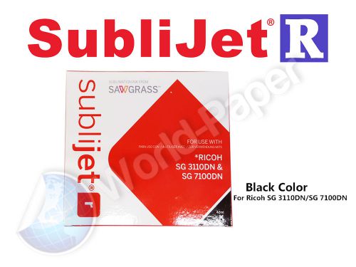 SUBLIJET - R CARTRIDGE FOR RICOH SG 3110DN SUBLIMATION INK K Black
