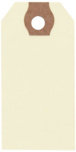 Aviditi G30011 10 Point Cardstock Shipping Tag, 2-3/4&#034; Length x 1-3/8&#034; Width, of