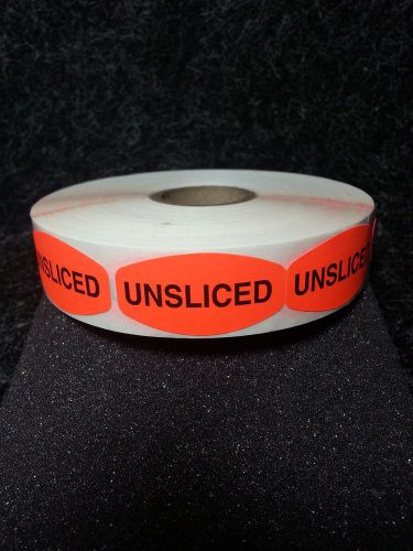 1.5&#034; x .75&#034; UNSLICED MERCHANDISE LABELS 1000 PER ROLL free shipping STICKERS