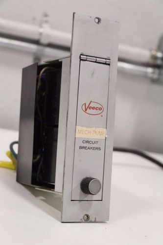 Veeco Instruments VE776 Mechanical On/Off Control Airpax Switch Circuit Breakers