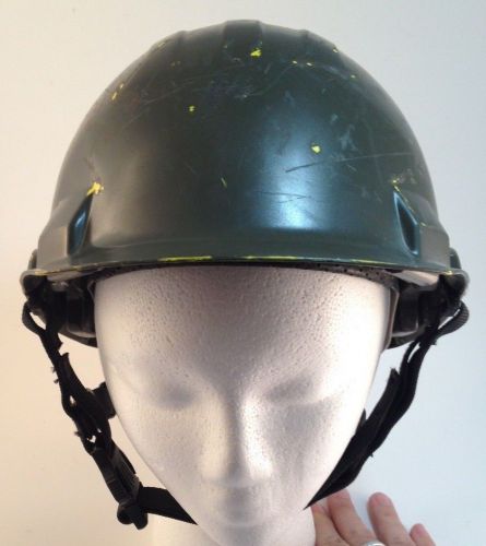 Bullard Advent Helmet Hard Hat Military Olive Green Chin Strap Flex Gear