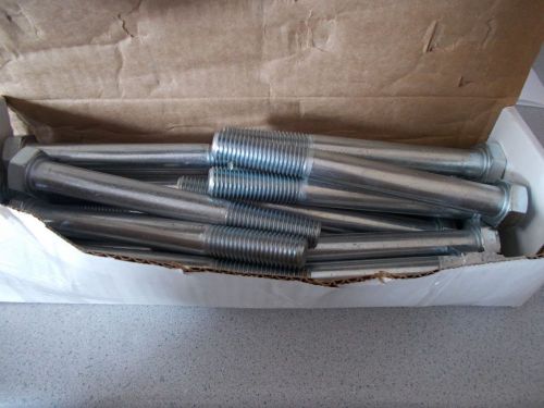 Fastener 3/4&#034;-10 x 7 hex cap screws coarse grade 5 zinc box of 20 pieces 00408 for sale