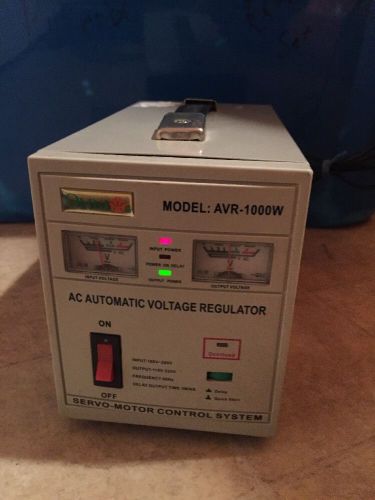 AC Automatic Voltage REGULATOR OMNI Model AVR-1000W Servo Motor Control System