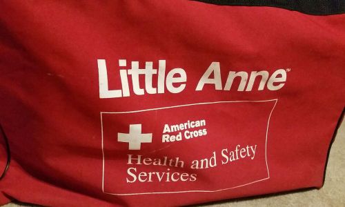 4 LAERDAL LITTLE ANNE CPR AED EMT NURSE ADULT MEDICAL TRAINING DUMMIES MANIKIN