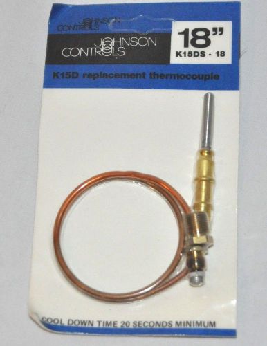 Johnson Controls K15DS-18 K15D Universal Thermocouple Replacement  18&#034; New