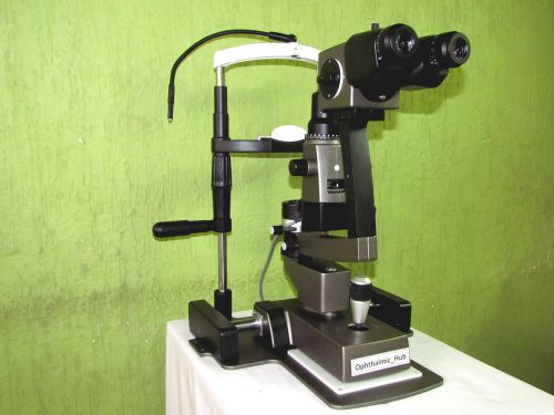 Slit lamp zeiss type 5 step galilean binocular microscope free shipping for sale