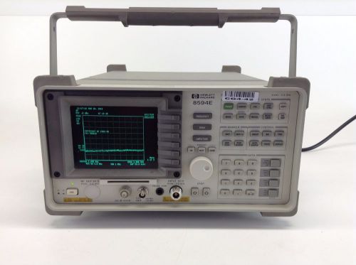 Hewlett Packard 8594E Spectrum Analyzer 9 kHz - 2.9 GHz