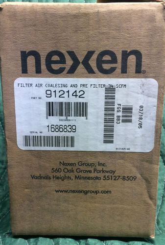 Nexen 912142 Filter Air Coalesing &amp; Pre Filter 14-SCFM - NIB