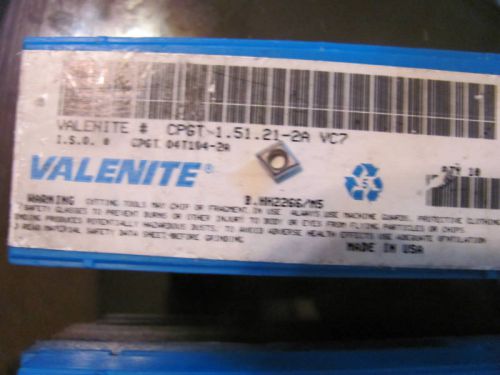 Valenite CPST 1.51.21-2A VC7 Carbide Insert