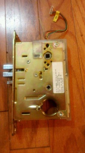 Vingcard 2100 Lock Case LH Used Oem. 9v Colored Wires Nickel Color