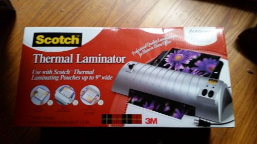 NIB Scotch TL901 Thermal Laminator 2 Roller System