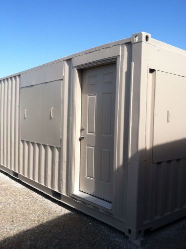 20&#039; container office, fully furnished &amp; integration ready for your site