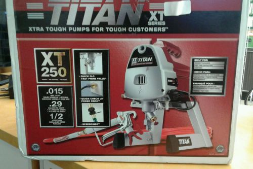 Titan xt250 1/2-hp airless sprayer for sale
