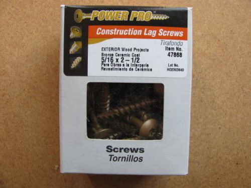 The Hillman Group 47868 5/16 X 2-1/2 Star Drive Construction Lag Screw Truss