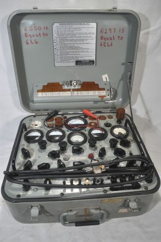 (1) TV-2 C/U Tube Tester. Forway Industries. Working condition