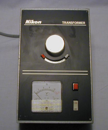 Nikon 100W Microscope Illuminator Power Supply, 0-12V output.