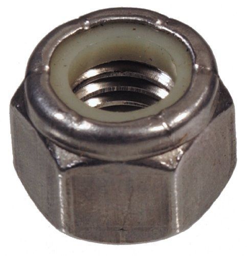 The Hillman Group 829761 5/16-24 Stainless Steel Nylon Insert Locknut, 50-Pack