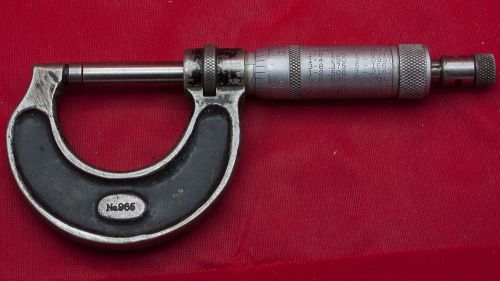 Micrometer Moore &amp; Wright Sheffield LTD England N. 965
