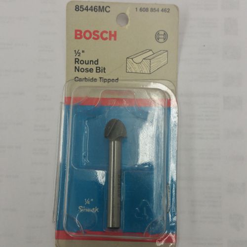 Bosch 85446c 1/2&#034; round nose bit 1/4 shank  free ship usa for sale