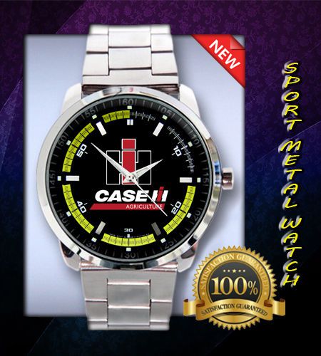 Case IH Agriculture and Farm Equipment New Logo On Sport Metal Watch